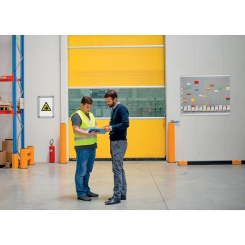 Karteczki T-Card Nobo, rozmiar 2, żółte 100 szt. 2002004