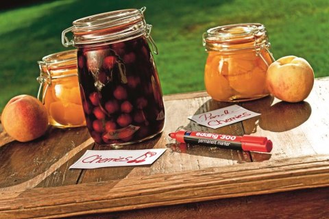 Marker-foliop.300 różowy EDDING końcówka okrągła